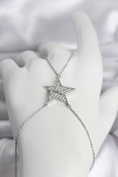 Inure Jewelry النحاس الفضي اللون الزركون حجر النجمة نموذج المرأة Şahmeran