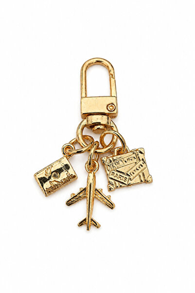 Hanori Accessory Hanori Travel Charm – Uçak, Pasaport ve Bavul Temalı Çanta &...