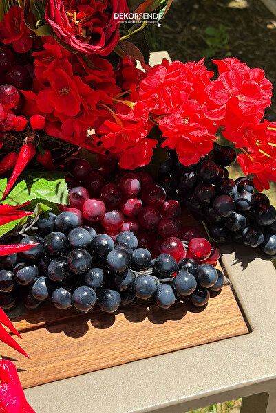 Dekorsende Artificial Grape Black
