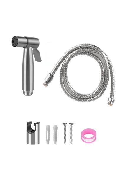 Choice1 black Handheld shower head Hand Bidet faucet Bidet sprayer set For to...