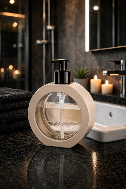EMİLA HOME EmilaHome موزع الصابون السائل أوفاليس 350 مل بيج