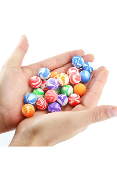 Choice 20pcs Random Color 20pcs Small Jumping Ball Anti Stress Bouncing Balls...