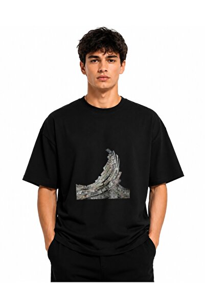 Inscriptie Unisex Premium Cotton Casual T-Shirt "Monetary"