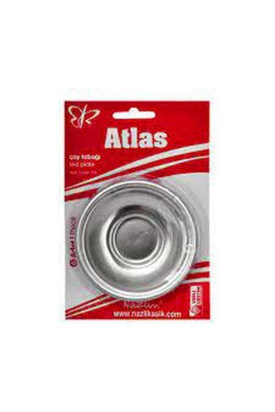 Go İthalat 6 Pieces Metal Tea Plate (5324)