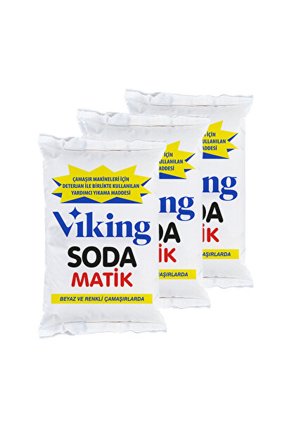 Viking Toz Soda Matik 500 Gr 3 Adet