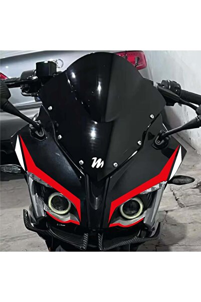 Motiker Bajaj RS200 6'lı Ön Kafa Sticker Etiket Modeli Çift Renk