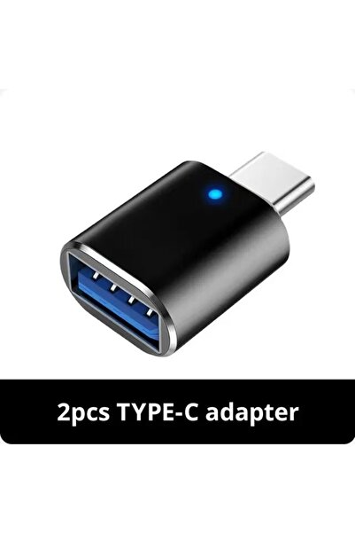 Choice محول OTG أسود من النوع C إلى USB 3.0، موصل محول OTG من النوع C لجهاز M...