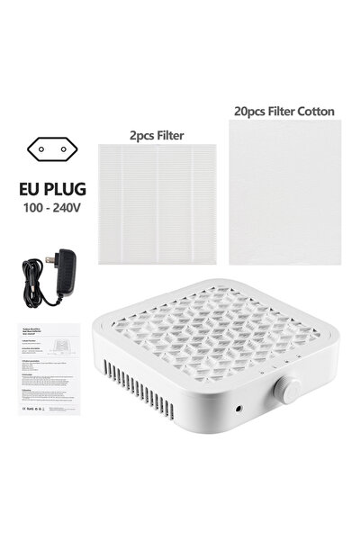 choice2 B-EU plug Professional Built-in Nail Dust Collector Desktop Nail Vacu...