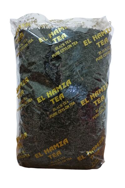 HİLALPAK El Hamza Tea 1 Adet 1000 Gr'lık Dökme Çay ( %100 Orijinal Black Ceyl...