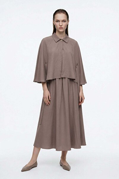 HAKKE Belted Cape Sleeve Hijab Set