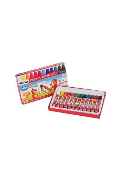 Fatih Pastel Boya 12 Renk King Size Fa34012pb12rks