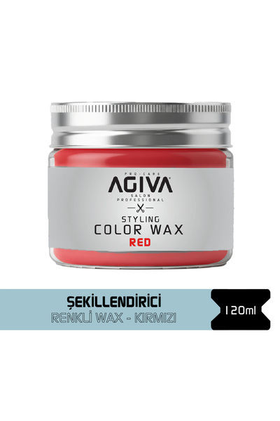 agıva Hairstyling Wax 05 Kırmızı 120 gr