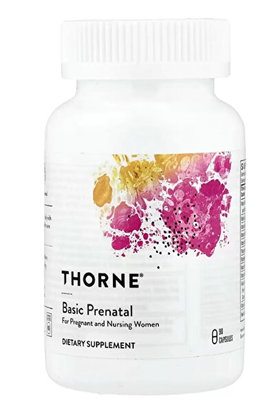 Thorne Basic Prenatal, 90 Capsules.Orj Usa.