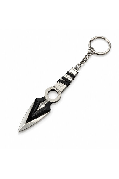 dgnaksesuar Valorant Jett Mini Figure and Decor Stand - Metal Knife Keychain