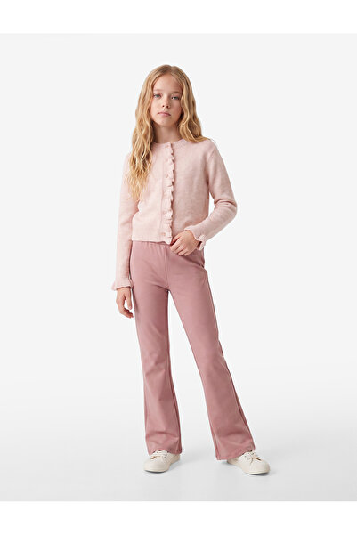 Koton Pantaloni pentru fete Spanish Paça Lila 6WKG40168AK