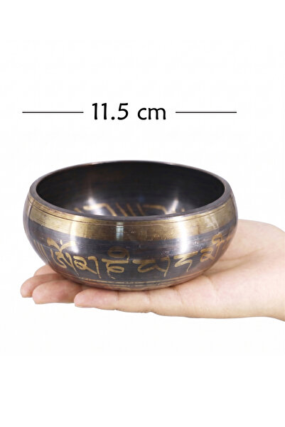 Yogatime Tibet Çanağı (Singing Bowl) – 11,5 cm - Ses Terapisi İçin El Yapımı ...