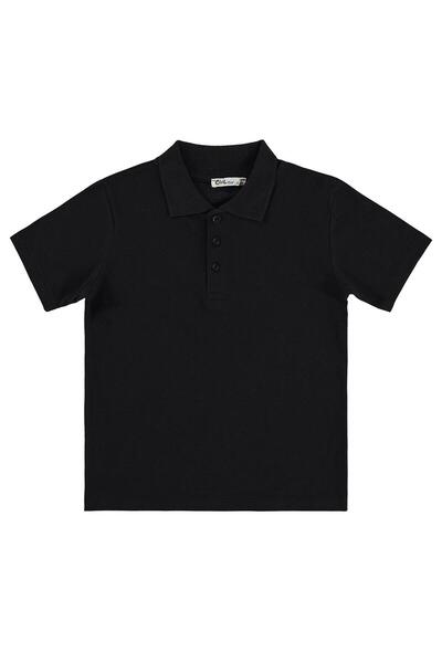 Civil Boys Basic Lakos 6-9 Yaş Tshirt - Siyah
