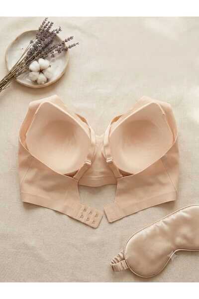 m mlinda Seamless Invisible Ghost Laser Cut Bra with Removable Pads His Series Belvü 1201