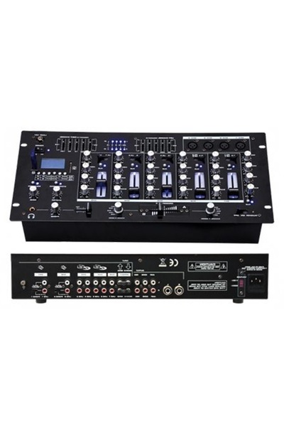 BST MIXER BLUETOOTH CU 6 CANALE ȘI 14 INTRĂRI