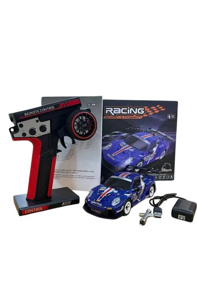 Choice1 284019-A Blue WLtoys 284191 284019-A Upgraded Gyro 1/28 RC Drifting C...