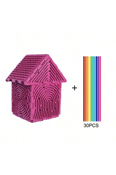 Choice5 Pink-B Silicone Sensory Fidget Toys for Kids Adults,3D Sensory Activi...
