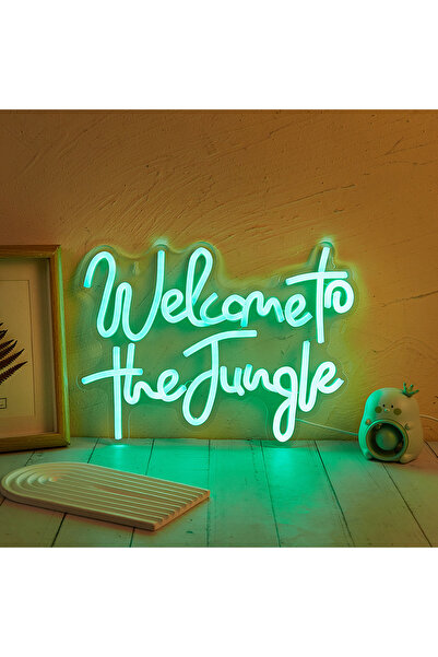 Choice 5w Chi-buy LED Neon Welcome to Jungle USB Powered Neon Signs Night Lig...