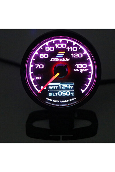 Choice4 مقياس درجة حرارة الزيت GReddi Boost Gauge درجة حرارة الماء شاشة LCD 7...