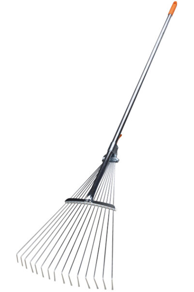 Evotools Greblă reglabilă cu dinți flexibili și tijă metalică 1120 - Lungime ...