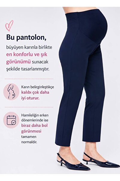 Motherway Hamile Kumaş Cigaret Pantolon