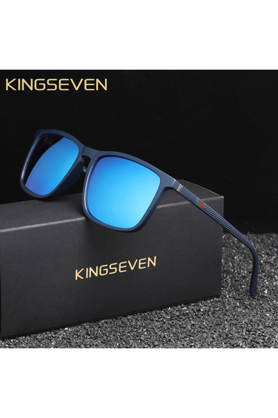 Choice1 Blue KINGSEVEN Brand Polarized Sunglasses For Men UV400 Protect Eyes ...