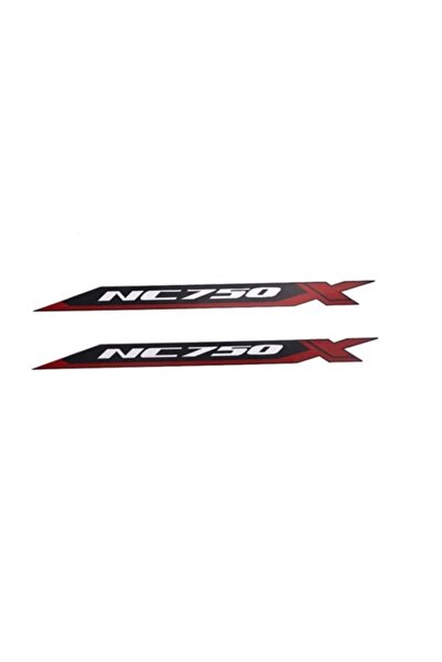 Redline Grafik Kırmızı NC750X Sticer 2 Adet