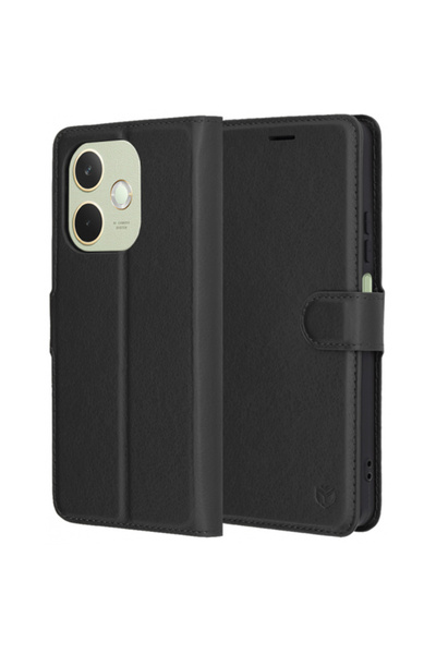 OPPO Husa pentru A5 Pro 4G / A5 Pro, Techsuit, Leather Folio, Neagra