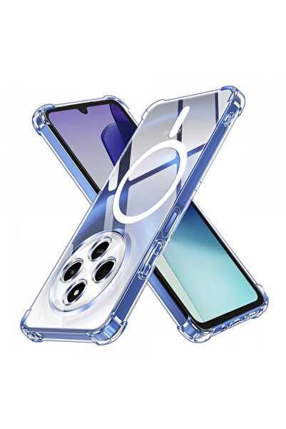 Xiaomi Husa MagSafe pentru Poco C75 / Redmi 14C, Techsuit, Shockproof, Transp...
