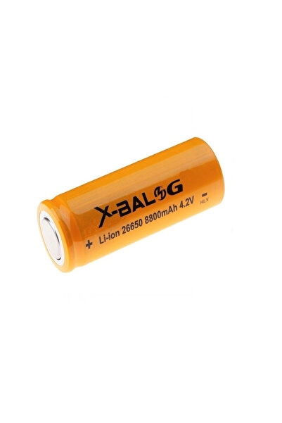 X-Balog Eπαναφορτιζόμενη μπαταρία 26650 8800mAh 4.2 V