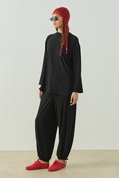 QANU Alya T-shirt Siyah
