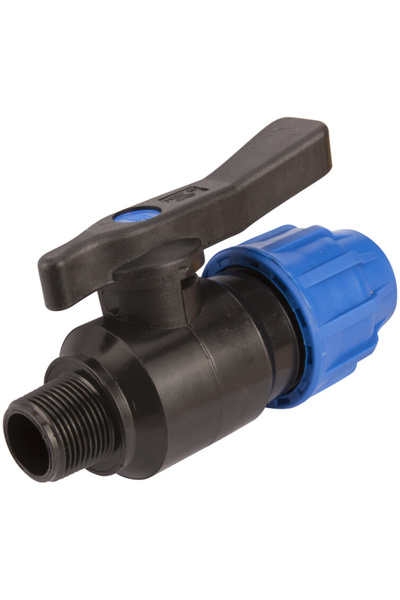 EVOSANITARY Valvă HDPE FE de 20 mm și 1/2 inch 18VCBM-2-B