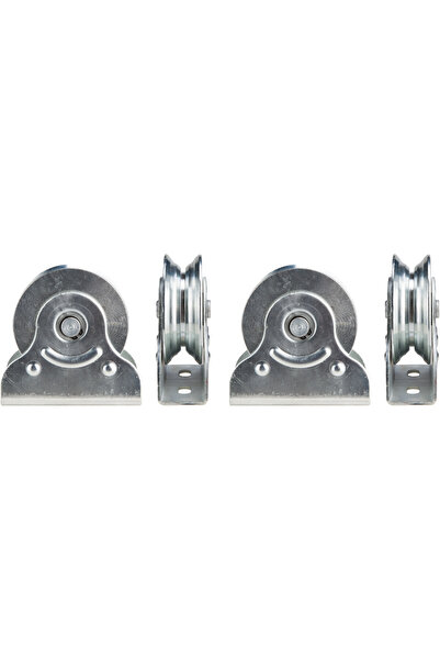 Evotools Roată multiprofil cu suport și rulment pentru porți culisante 90 mm ...