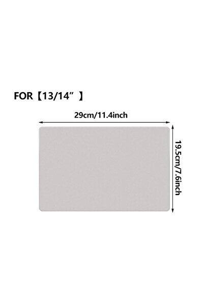 Choice1 FOR 13-14inch Microfiber Dustproof Laptop Keyboard Palm Blanket Prote...