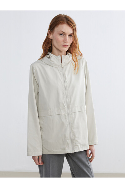 LC Waikiki Nevavm Women's Hooded Raincoat with a Difference