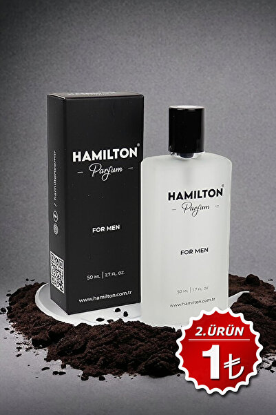 HAMILTON E182 Fresh Çekici Business Kullanım için Erkek Parfümü Edp 50 Ml
