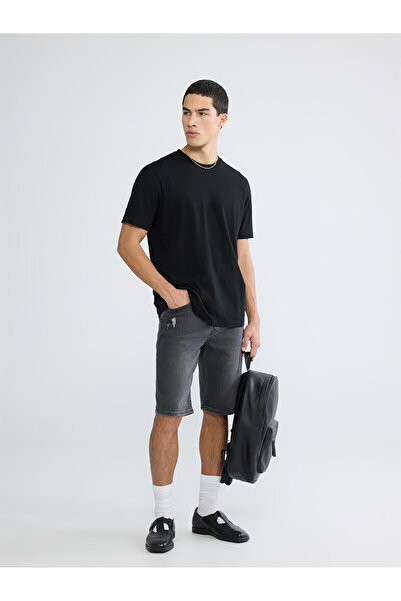 LC Waikiki Nevavm Anthracite Denim Straight Standard & Regular Men's Jean Sho...