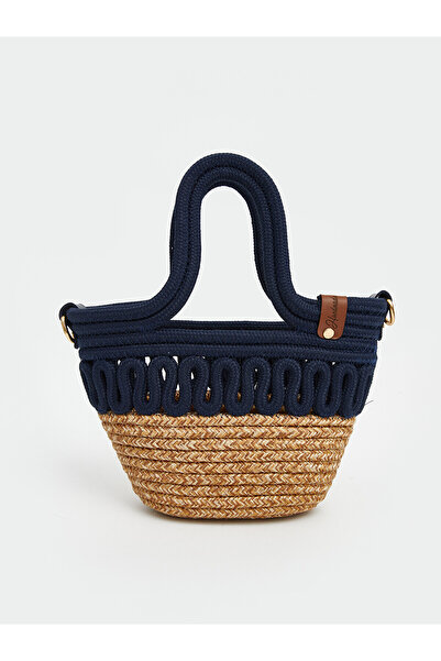 LC Waikiki Trendlucky Women's Straw Beach Bag with a Difference