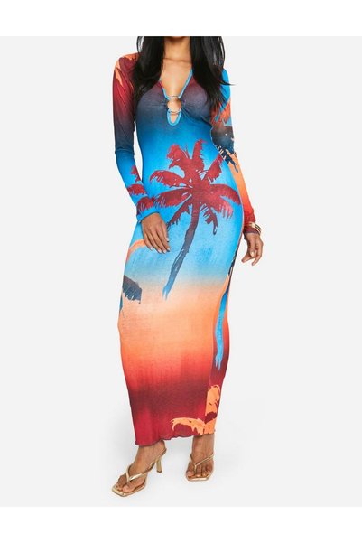 Evendi Rochie lunga, Mix culori