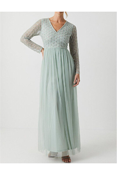 Evendi Rochie lunga, Verde