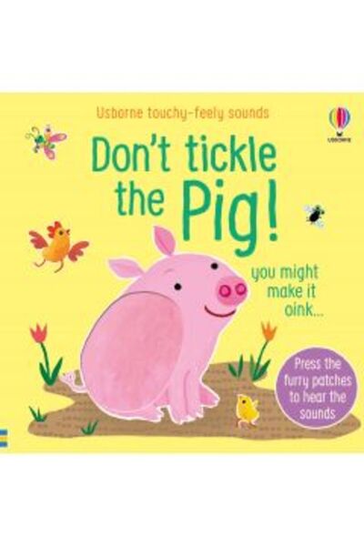 Usborne Dont tickle the pig! Sensory book with pig sounds