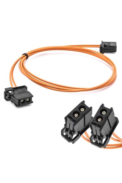 mucize Adapter Universe Car MOST Fiber Optik Kablo 1m Uzatma Kablosu Seti BMW Audi VW Mercedes için