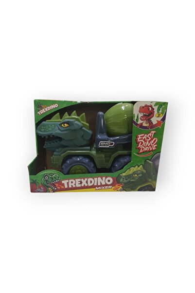 KIZILKAYA Trexdino Mixer Toy Sliding Dinosaur Mixer