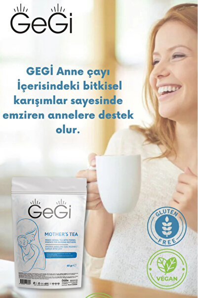 GEGİ Emziren Annelere Özel Destekleyen Karışık Bitki Çayı