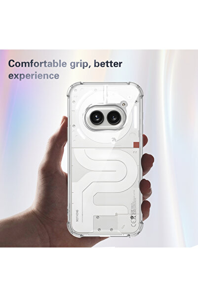 Choice1 Nothing Phone (2a) Pc + tpu Clear Airbag Case Nothing Phone 2A Plus C...