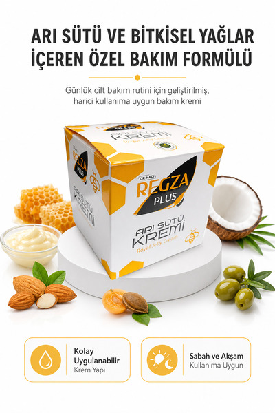 DR HADI Regza Plus | Arı Sütü Krem 50ml